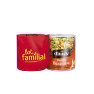D'aucy poêlée basquaise 580g x 2 "lot familial"