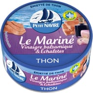 Petit Navire thon mariné vinaigre balsamique 110g