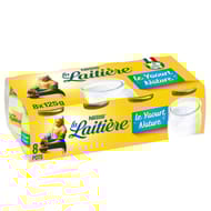 La Laitière Yaourt au lait entier nature 8x125g