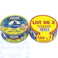 Petit navire thon mariné thym et citron 220g