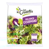 Les crudettes salade mélange gourmand sachet 200g