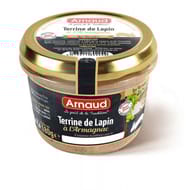 Arnaud terrine de lapin à l'armagnac 180 g