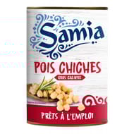Samia pois chiches bocal 400g