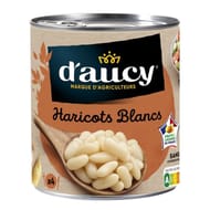 D'aucy haricots blancs preparés 500g