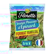 Florette salade jeunes pousses d'épinard sachet 175g