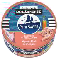 Petit navire thon marine oignons roses de bretagne 110g