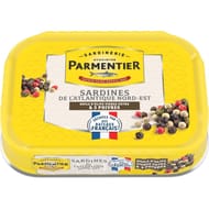 Parmentier sardines huile d'olive vierge extra et 3 poivres 135g