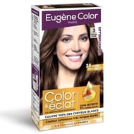 Eugène color coloration crème permanente les naturelles 3 châtain clair