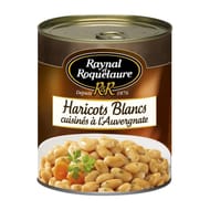 Raynal et Roquelaure haricots blancs cuisinés à l'auvergnate - la boite de 820g