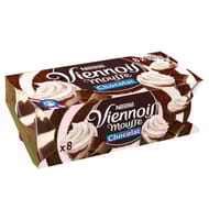 Le Viennois mousse liégeois chocolat 8x90g