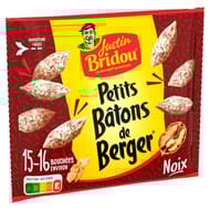 Justin bridou petits batons de berger noix 100g