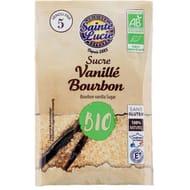 Sainte lucie sucre vanille bourbon bio 5 sachets 38g