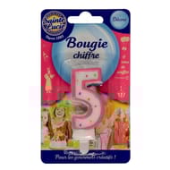 Sainte lucie bougie chiffre "5"