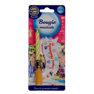 Sainte lucie bougie musicale "joyeux anniversaire"
