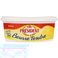 Président beurre tendre doux beurrier 500g