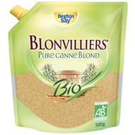 Blonvilliers blond de canne bio doypack 500g