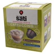Sati capsules expresso gusto cappuccino x8 164g