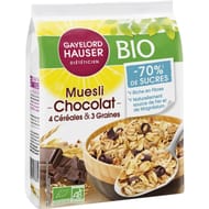 Gayelord hauser muesli vitalité réduit en sucre 375g bio