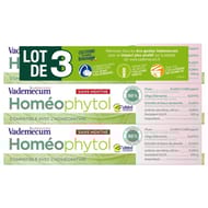 Vademecum dentifrice homeophytol lot de 3x75ml
