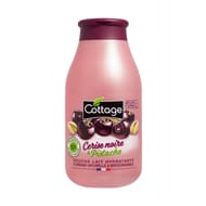 Cottage douche lait cerise noire & pistache 97% d'ingrédients naturels 250ml