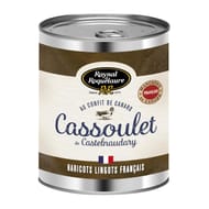 Raynal et Roquelaure cassoulet de castelnaudary confit canard haricots lingots - plat cuisiné 840g