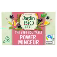 Jardin bio étic thé vert minceur bio étui + 20 sachets 30g