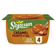Sojasun caramel pointe de sel 4x100g