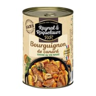 Raynal et roquelaure bourguignon de canard cuisiné au vin de cahors 400g