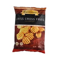 Giney's criss cross fries 750g