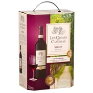 Les ormes de cambras vin de pays d'oc merlot 5l 13%vol