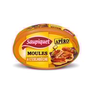 Saupiquet moules à l'escabèche 110g