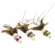 Riga souris sisal et plume