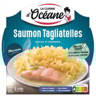 La cuisine d'océane saumon tagliatelle sauce citronnée 285g