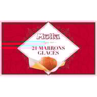 Motta coffret 21 marrons glacés 420g