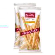 Kambly flûte sésame x2 +20% offert 300g