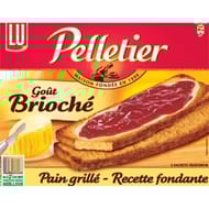Lu pelletier pain grille gout brioche 24t - 500g