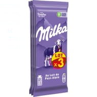 Milka lait 3 x 200g - 600g