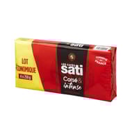 Sati café moulu rouge 4 x 250 g
