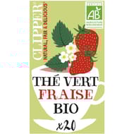 Clipper thé vert fraise bio 35g