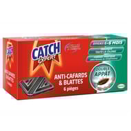 Catch pièges anti-cafards x6
