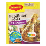 Maggi papillote de poulet ail et oignon 36g