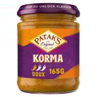 Patak's pate de curry korma 165g