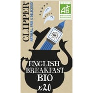 Clipper thé noir english breakfast bio  44g 20 sachets