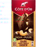 Cote d'or noir cajou et amande 180g