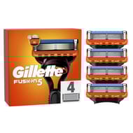Gilette fusion5 recharges de lames de rasoirs pour homme x4