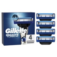 Gilette mach3 lames turbo x4