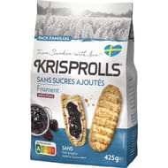 Krisprolls sans sucre ajoutés froment 425g