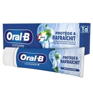 Oral-b dentifrice complète protège et fraîcheur 75ml