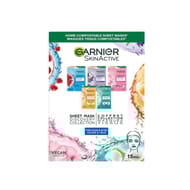 Garnier skinactive masques tissu set sachet découverte