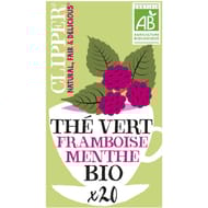 Clipper thé vert framboise menthe bio 35g